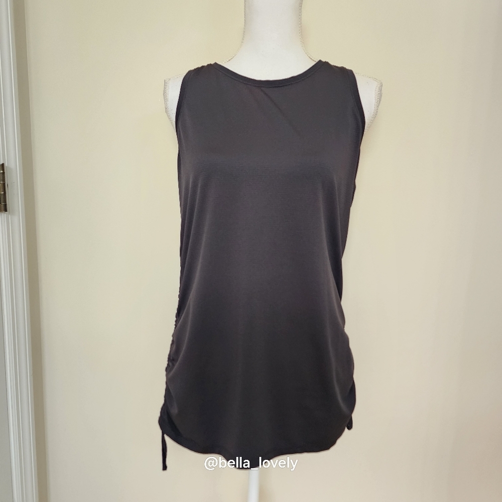 Avia Black Racerback Tank Top Active Wear - Picture 2 of 6